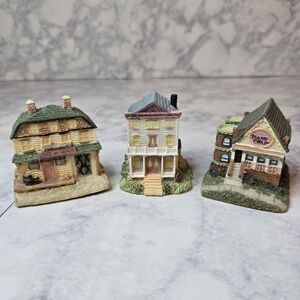 1994 Liberty Falls Miniature Village Set Of 3 International Resourcing Services